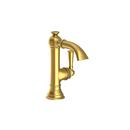 Newport Brass Satin Brass - PVD Single Handle Monoblock Bathroom Sink Faucet 
