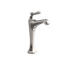 Newport Brass Polished Nickel - Natural Single Handle Monoblock Bathroom Sink Faucet Lever Handle 