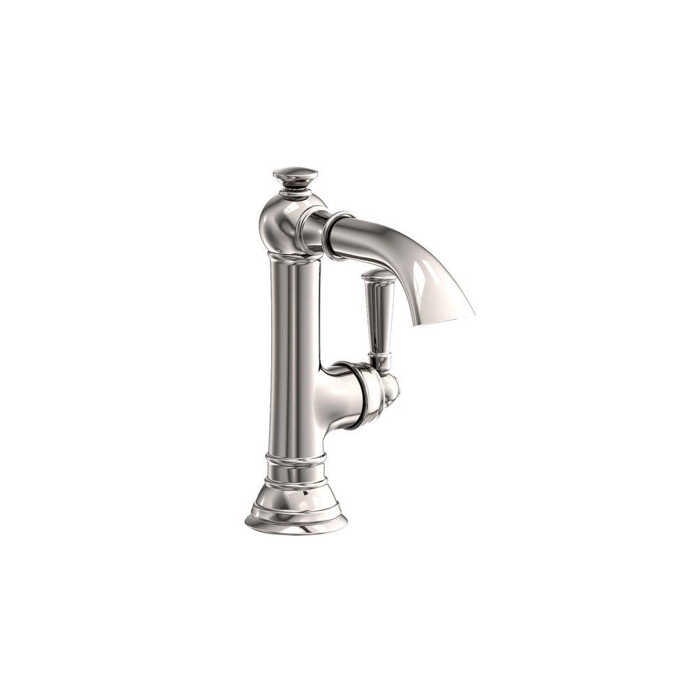 Newport Brass Polished Nickel - Natural Single Handle Monoblock Bathroom Sink Faucet 