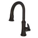 Newport Brass Weathered Copper - Living Single Handle Pull Down Kitchen Faucet 