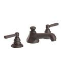 Newport Brass Oil Rubbed Bronze Two Handle Widespread Bathroom Sink Faucet Lever Handle 