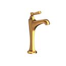 Newport Brass Satin Gold - PVD Single Handle Monoblock Bathroom Sink Faucet Lever Handle 