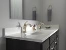 Delta Faucet Polished Nickel Single Handle Bathroom Sink Faucet 