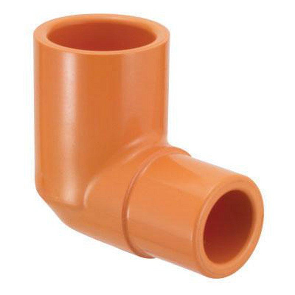 Spears&reg; Manufacturing Company Orange Spigot x Socket Weld Forged Steel and CPVC 90 Degree Sprinkler Elbow 