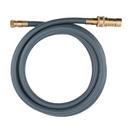 3/8 in. IPS 12 ft. Gas Appliance Connector in Grey