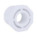 White PVC Schedule 40 Female Bushing 