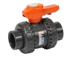 1 in. Plastic Full Port Socket Weld x Threaded Ball Valve