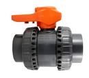 ENDURA SEPARATION TECHNOLOGIES Plastic Full Port Union FNPT and Union Socket Weld 232# Ball Valve 