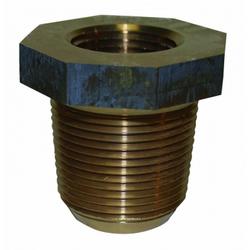 2 x 1-1/2 in. Male x Female Water Service Brass Bushing