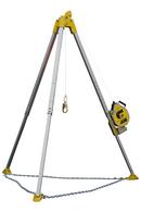 60 ft. 310 lb. capacity 90 in. Aluminum Rescue and Retrieval System Kit Tripod