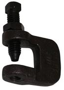 FNW® Black Plain Malleable Iron Beam Clamp in Black 
