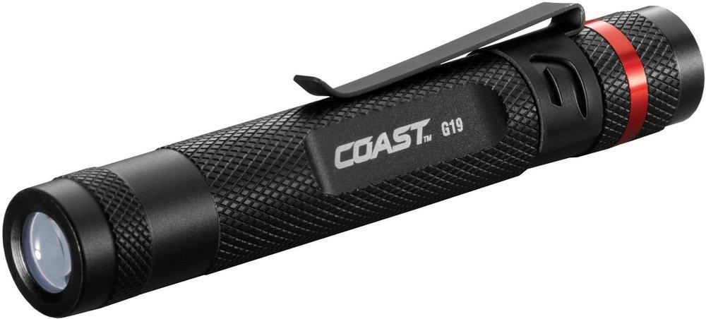 Coast Products Black LED Alkaline Flashlight 