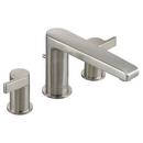 2.5 gpm Widespread Tub Filler with Double Lever Handle in Satin Nickel - PVD