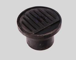 2 in. Inside Caulk Cast Iron Black General Purpose Drain