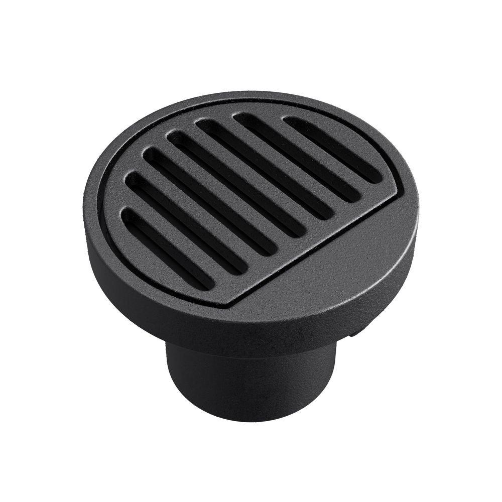 PROFLO&reg; Inside Caulk Cast Iron Black General Purpose Drain 