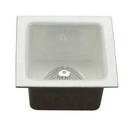 PROFLO® White 12 x 12 in. Cast Iron Floor Sink with Drain Opening 
