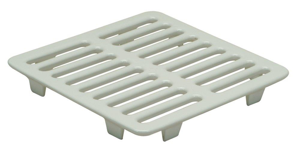 PROFLO&reg; White 9-1/2 in. Full Top Grate 