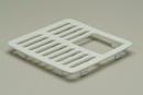 PROFLO&reg; White 9-1/2 in. Three Quarter Top Grate 