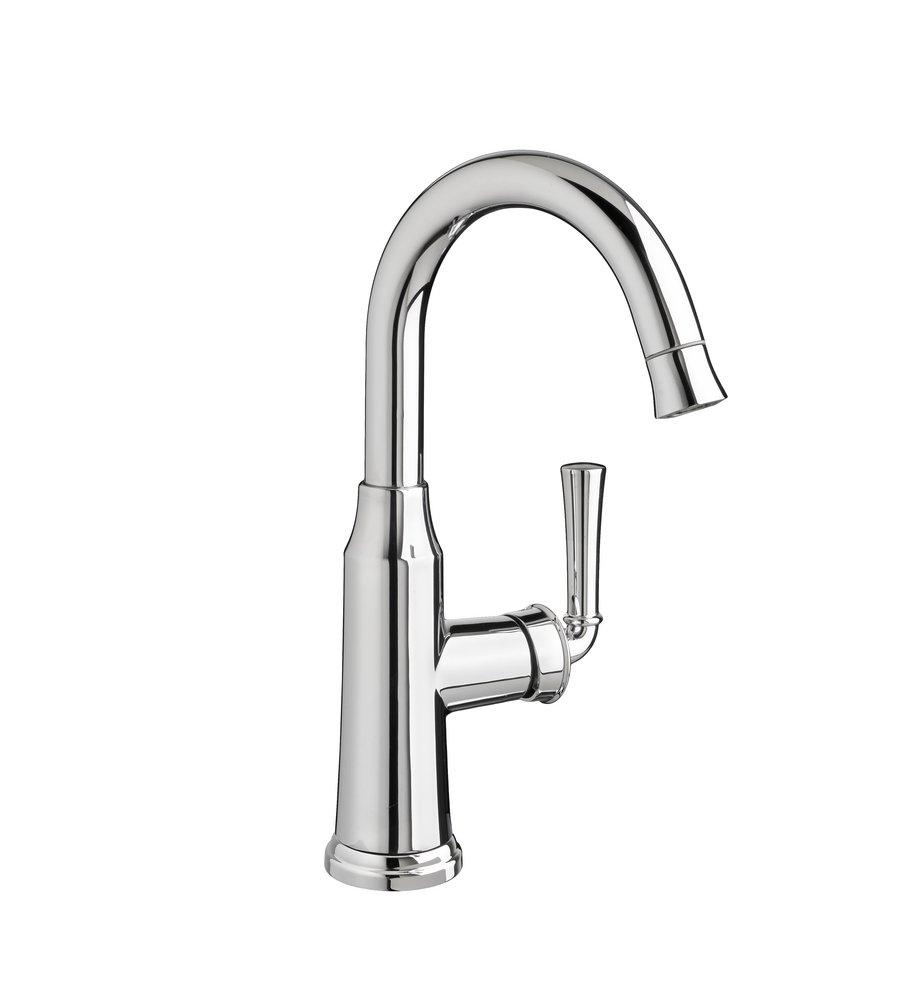 American Standard Polished Chrome Single Handle Lever Handle Bar Faucet 