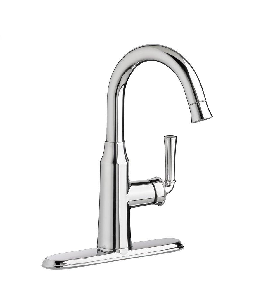 American Standard Polished Chrome Single Handle Lever Handle Bar Faucet 