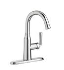 American Standard Polished Chrome Single Handle Lever Handle Bar Faucet 