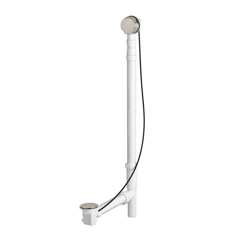 DXV Brushed Nickel 21 in. Acrylic Cable Drain 