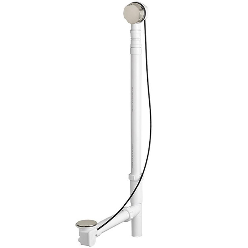 DXV Brushed Nickel 21 in. Acrylic Cable Drain 