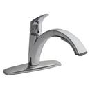 1.5 gpm Pull-Out Kitchen Sink Faucet with Single Lever Handle in Stainless Steel