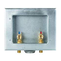 Center Drain Galvanized MIP/Sweat Washing Machine Supply Box