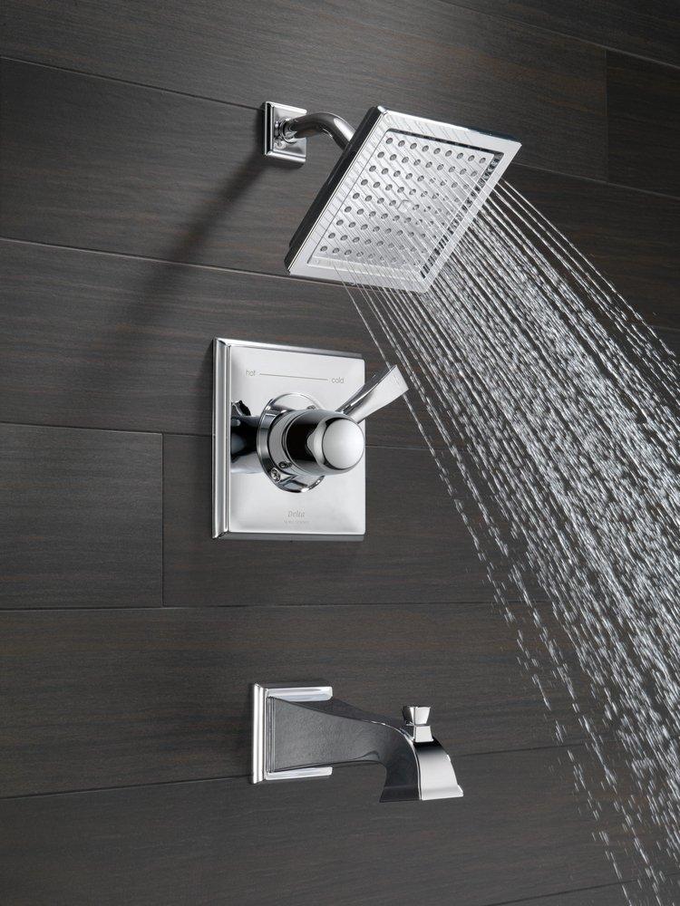 Delta Faucet Brilliance&reg; Polished Nickel Single Handle Single Function Bathtub & Shower Faucet (Trim Only) 