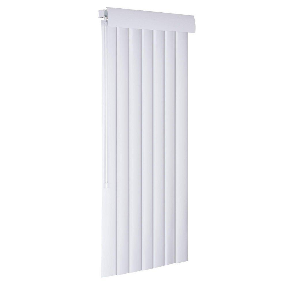 Lotus & Windoware, Inc. White 94 in. Plastic Window Covering in White 