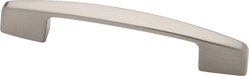 Liberty Hardware Satin Nickel 1/4 in. Zinc Cabinet Pull 