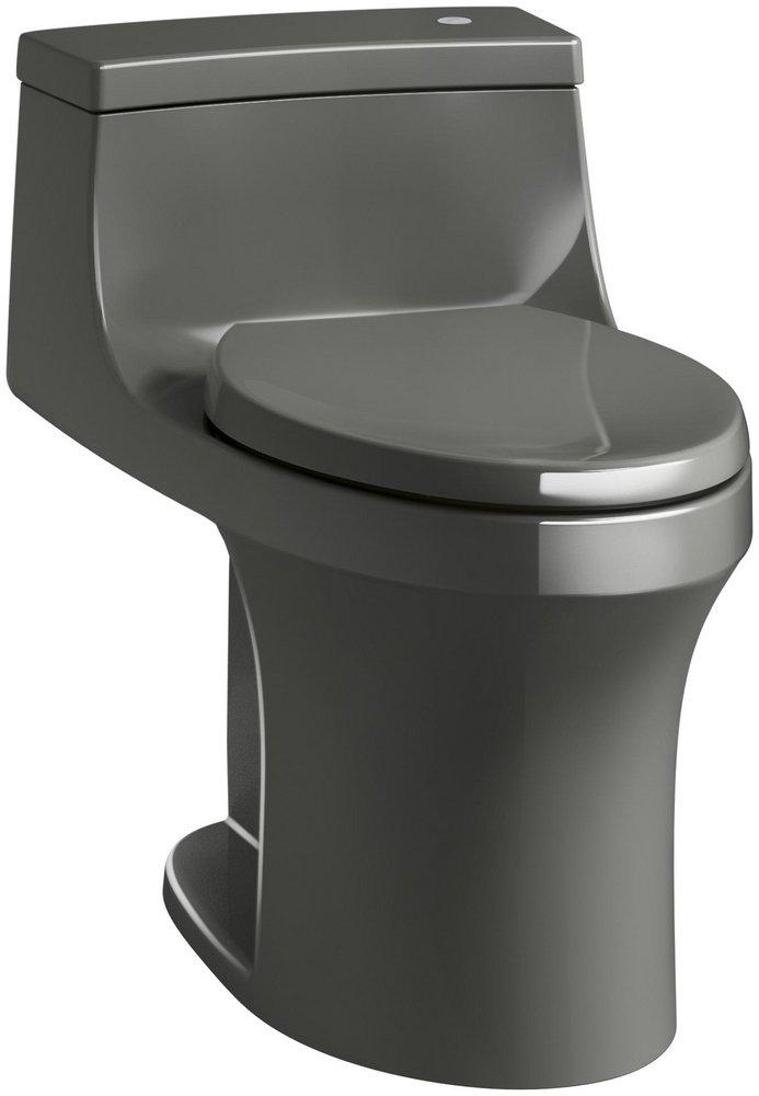 KOHLER Thunder&trade; Grey 1.28 gpf Elongated One Piece Toilet 