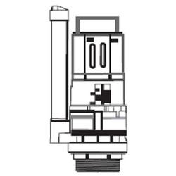 1.28 gpf Manual Flush Valve