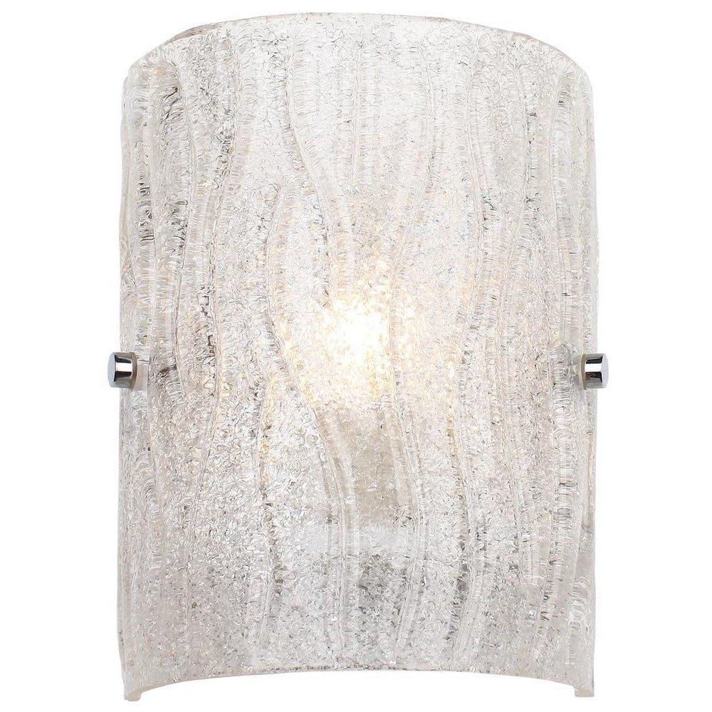 Varaluz Polished Chrome 1-Light 75W Wall Sconce 
