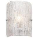 1-Light 75W Wall Sconce in Polished Chrome