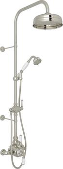ROHL&reg; Polished Nickel Three Handle Single Function Shower System 