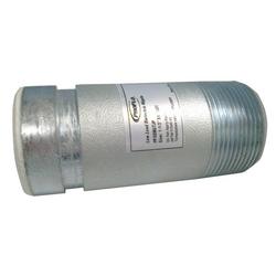 1-1/2 x 4 in. Grooved x Threaded Dielectric Zinc plated Steel Nipple with Polypropylene Liner