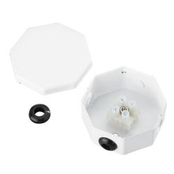 2-1/4 in. LED Box Assembly in White