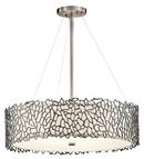 100W 4-Light Chandelier or Pendant in Classic Pewter