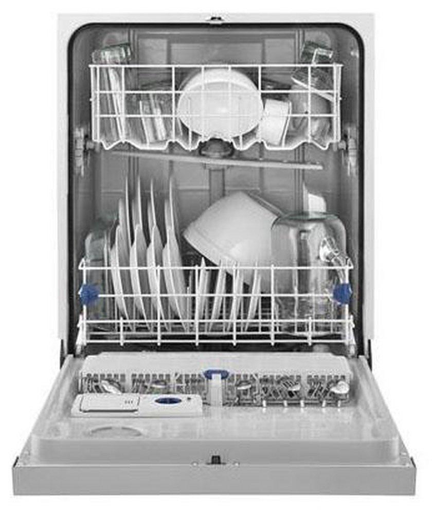 Whirlpool White 23-7/8 in. 14 Place Settings Dishwasher 
