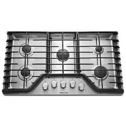 5 Burner Sealed Cooktop in Stainless Steel