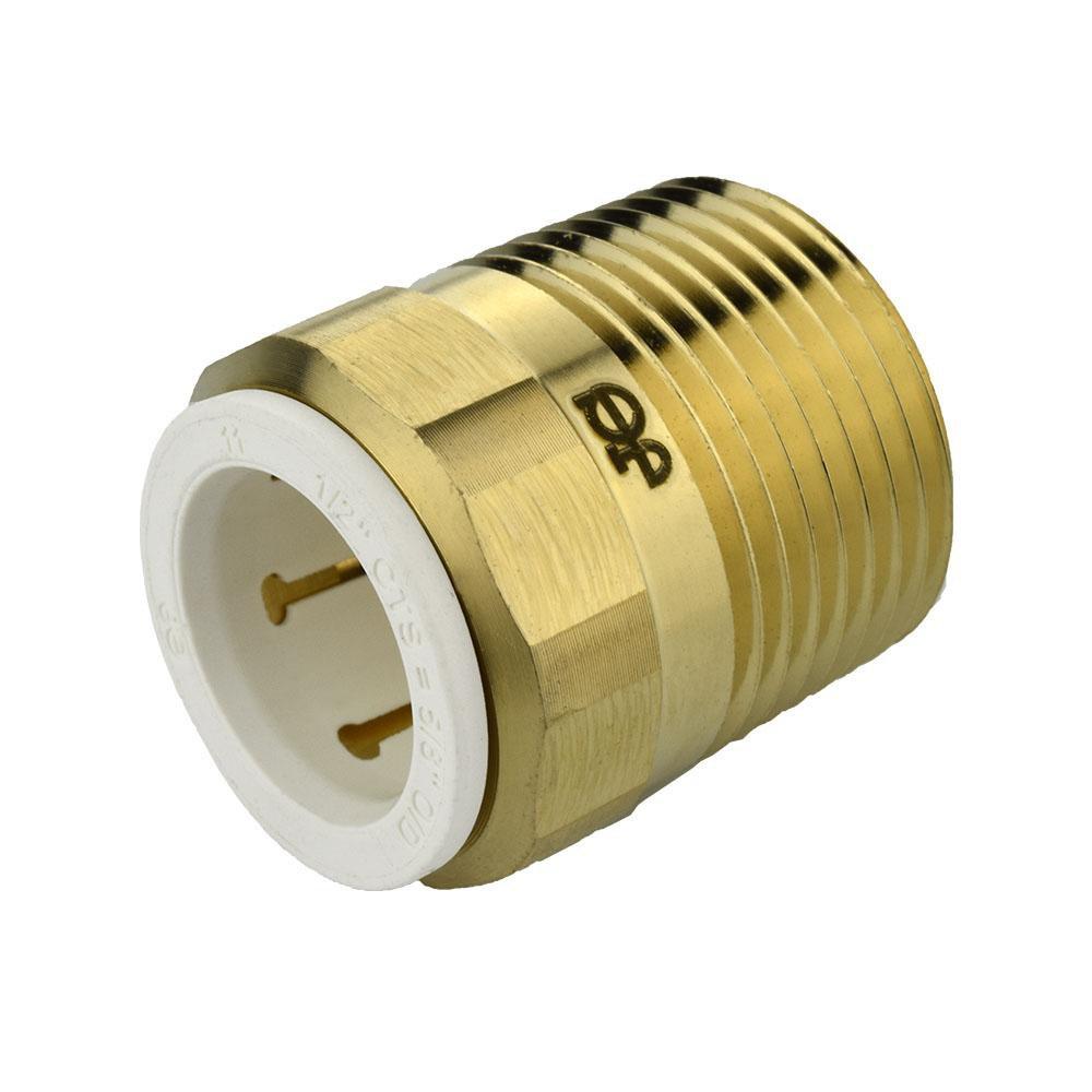 John Guest CTS x NPT Brass Male Connector 