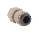 3/8 x 1/2 in. OD Tube x OD Tube Acetal Copolymer Adapter