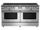 BlueStar Cooking Stainless Steel 59-7/8 in. Gas 10-Burner Open Freestanding Range in Stainless Steel 