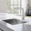 BLANCO Satin 25 x 18 in. No Hole Stainless Steel Single Bowl Undermount Kitchen Sink 
