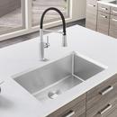 BLANCO Polished Satin 32 x 18 in. No Hole Stainless Steel Single Bowl Undermount Kitchen Sink 
