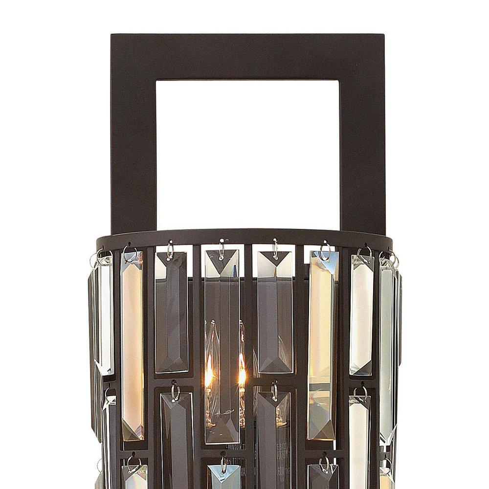 Fredrick Ramond Vintage Bronze 2-Light Wall Sconce 