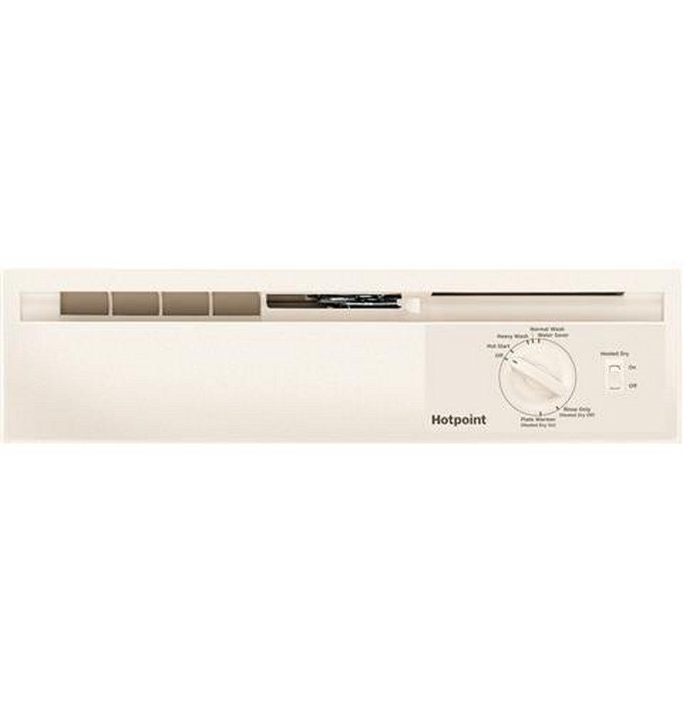 Hotpoint&reg; Bisque 24 in. 12 Place Settings Dishwasher 