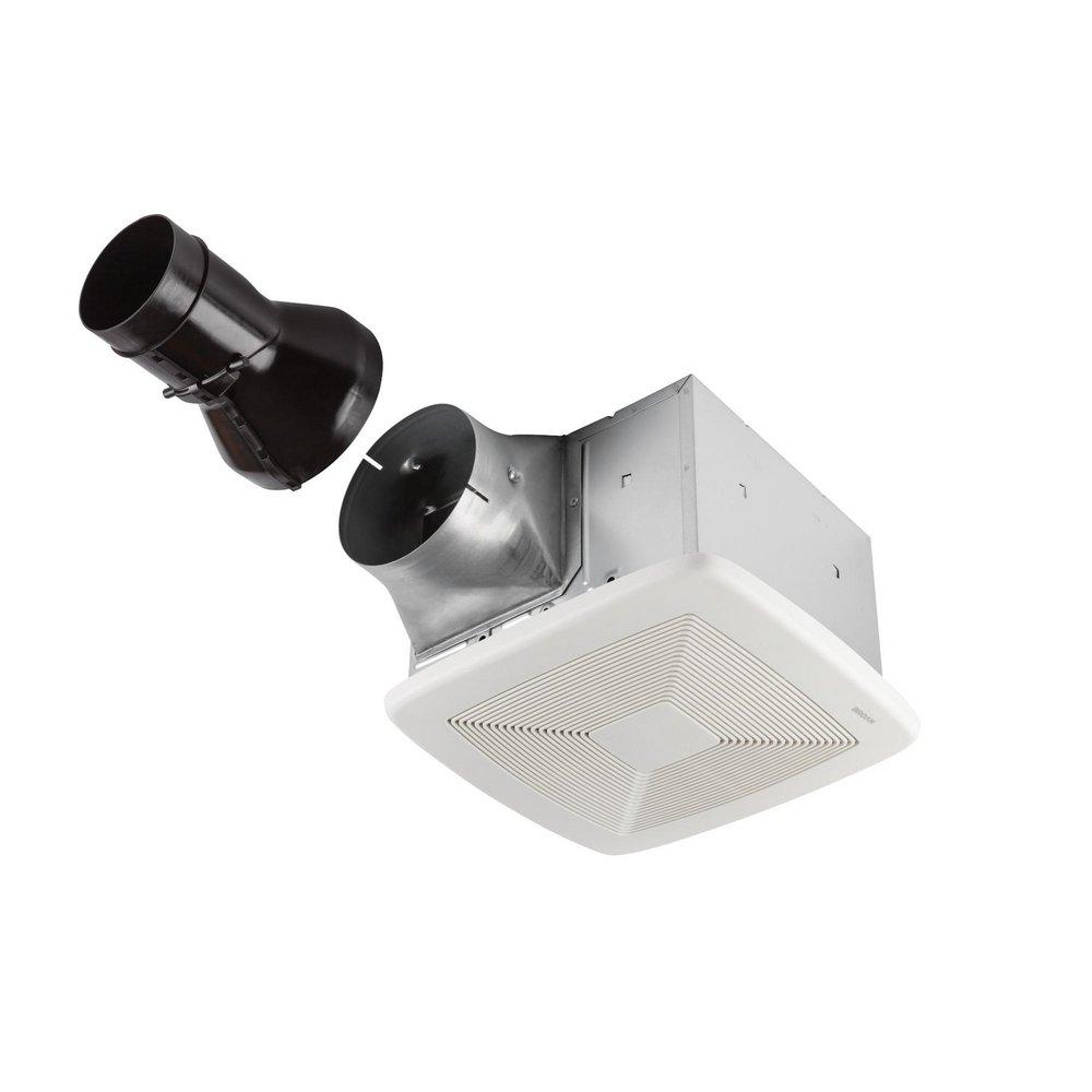 Broan White Bathroom Exhaust Fan in White 